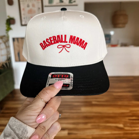 Baseball Mama Trucker Hat