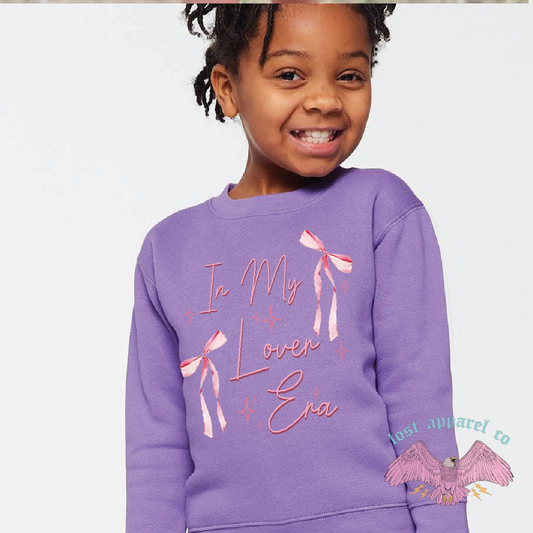 In my lover era (kids sweatshirt)