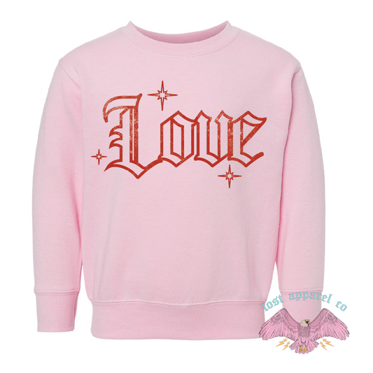 Love (kids sweatshirt)