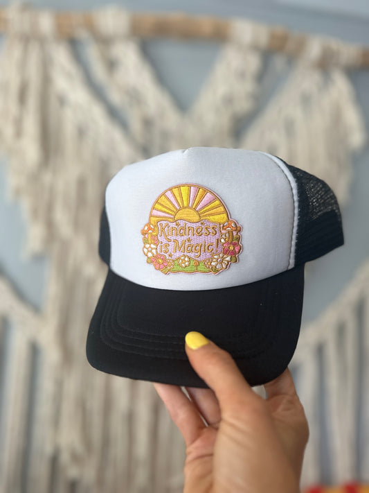 Kindness is Magic Patch Trucker Hat (Kids)