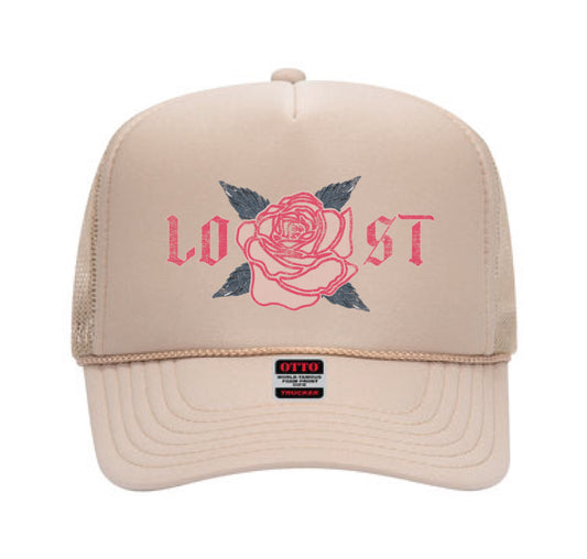 Lost Rose Trucker Hat