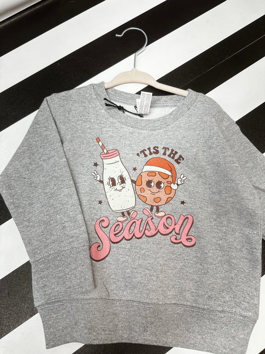 Tis the Season Grey Sweatshirt RTS 2T