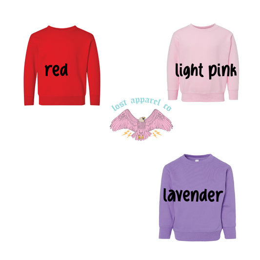 Lover Girl Social Club (kids sweatshirt)